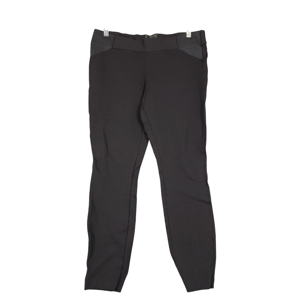 J Crew Pixie Black Pants Womens Size 8 Regular Stretch Mid Rise Casual‎